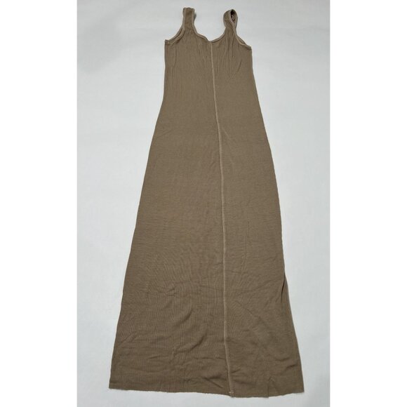 Enza Costa Maxi Tank Dress in Tan - Picture 4 of 5